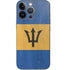 Barbados Flag Distressed iPhone 15 Pro Skin